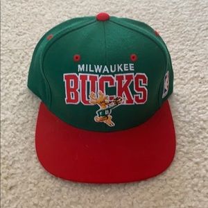 Milwaukee Bucks Retro SnapBack Hat (Never Worn)